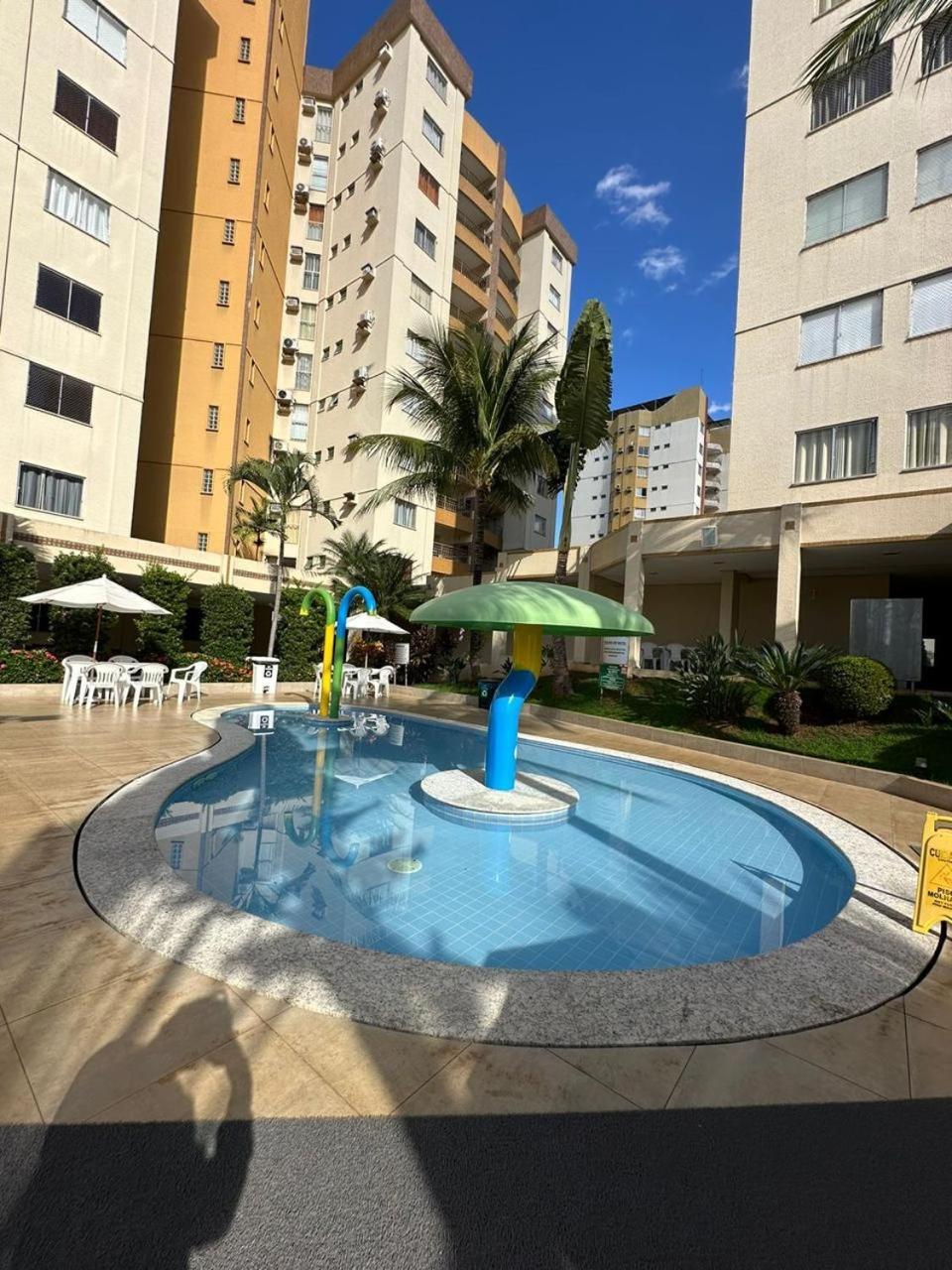 Caldas Novas - Prive Das Thermas II - Apto 3 Quartos - Parque Aquatico Aparthotel Bagian luar foto