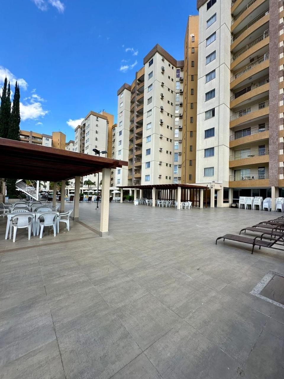 Caldas Novas - Prive Das Thermas II - Apto 3 Quartos - Parque Aquatico Aparthotel Bagian luar foto