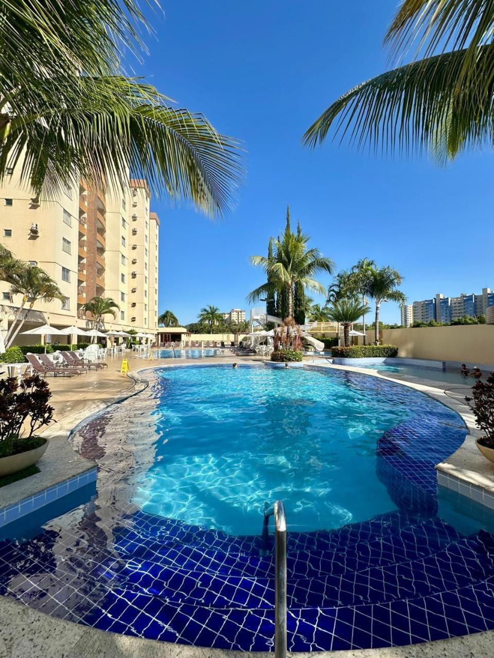 Caldas Novas - Prive Das Thermas II - Apto 3 Quartos - Parque Aquatico Aparthotel Bagian luar foto